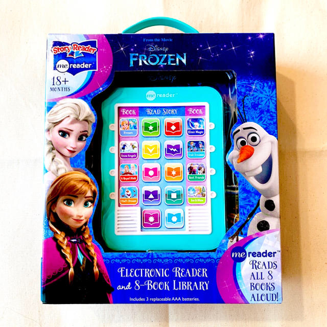 【新品】ディズニープリンセス 英語絵本 アナと雪の女王 ミーリーダー アナ雪