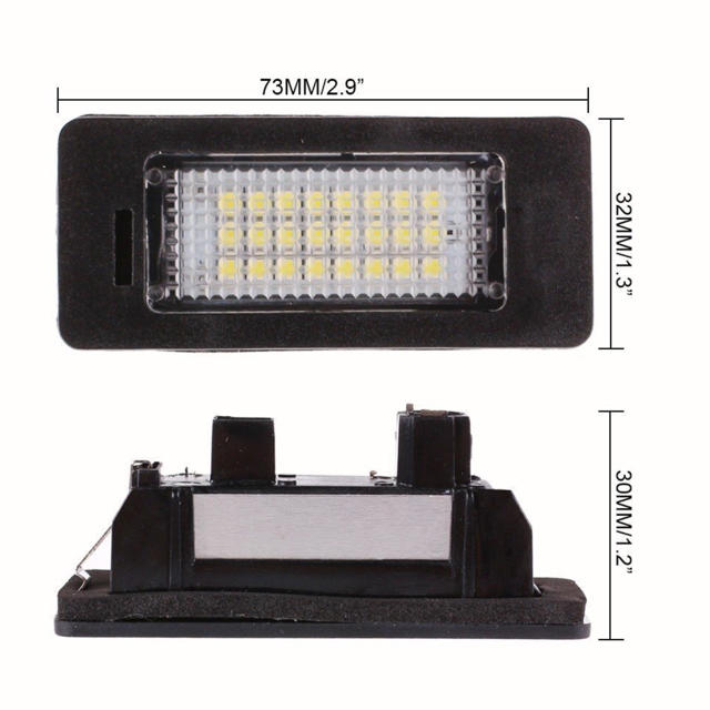 BMW LED ライセンスランプ ナンバー灯  6000k 自動車/バイクの自動車(車種別パーツ)の商品写真