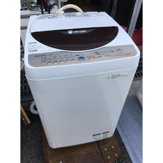 ????シャープ6.0kg洗濯機✨美品洗濯機