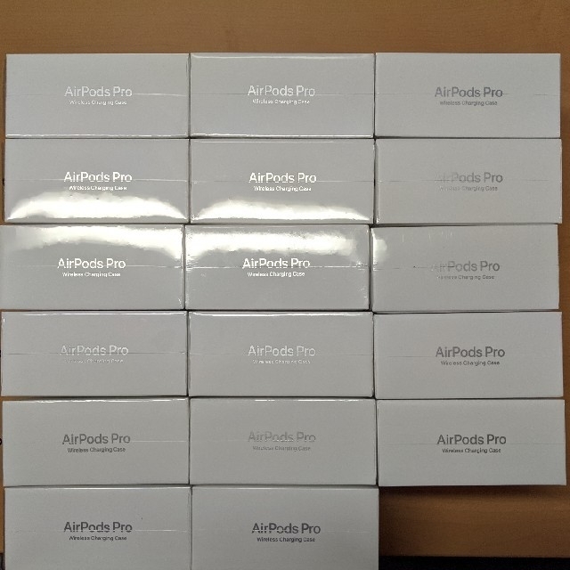 2022年新作入荷 AirPods - Apple Pro 17台セット 保証未開始 シュリンク破れなし apple ヘッドフォン/イヤフォン 2022年新作入荷 AirPods - Apple Pro 17台セット 保証未開始 シュリンク破れなし apple ヘッドフォン/イヤフォン