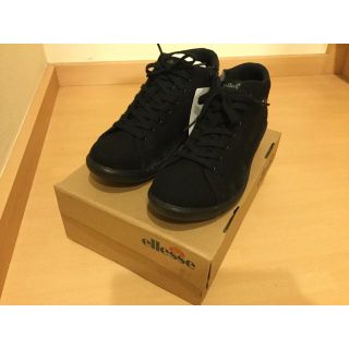 エレッセ(ellesse)のellesse V-CU027W ブラック　24.0cm(ブーツ)