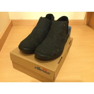 エレッセ(ellesse)のellesse EFW8348 ブラック　25.0cm(ブーツ)