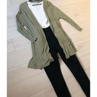 アズールバイマウジー(AZUL by moussy)の【最終値下げ！9月末までの出品】AZUL by moussy ロングカーディガン(カーディガン)