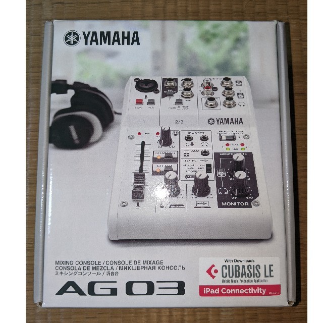 YAMAHA ヤマハ ミキシングコンソール AG03 新品・未開封 www ...