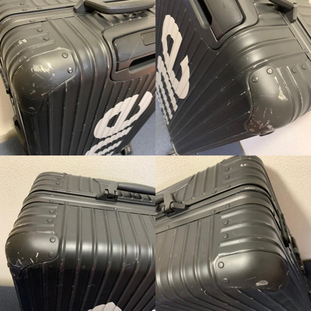 Supreme(シュプリーム)の正規品 supreme×rimowa 82L シュプリーム  スーツケース　中古 メンズのバッグ(トラベルバッグ/スーツケース)の商品写真