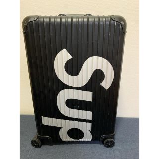 シュプリーム(Supreme)の正規品 supreme×rimowa 82L シュプリーム  スーツケース　中古(トラベルバッグ/スーツケース)