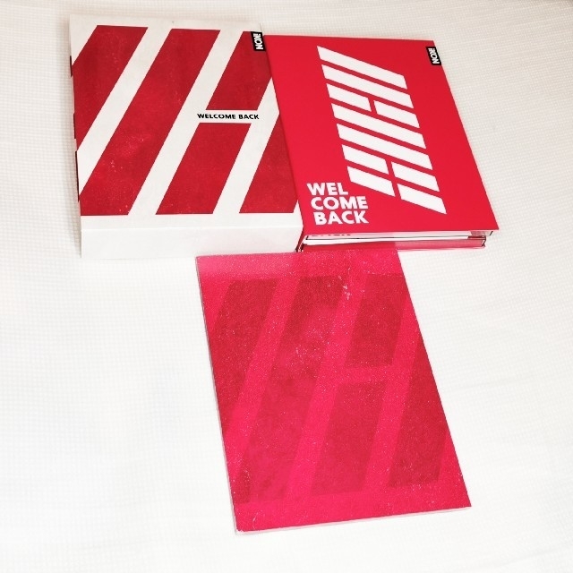 iKON  WELCOME BACK 2CD+2DVD+PHOTO BOOK エンタメ/ホビーのCD(K-POP/アジア)の商品写真