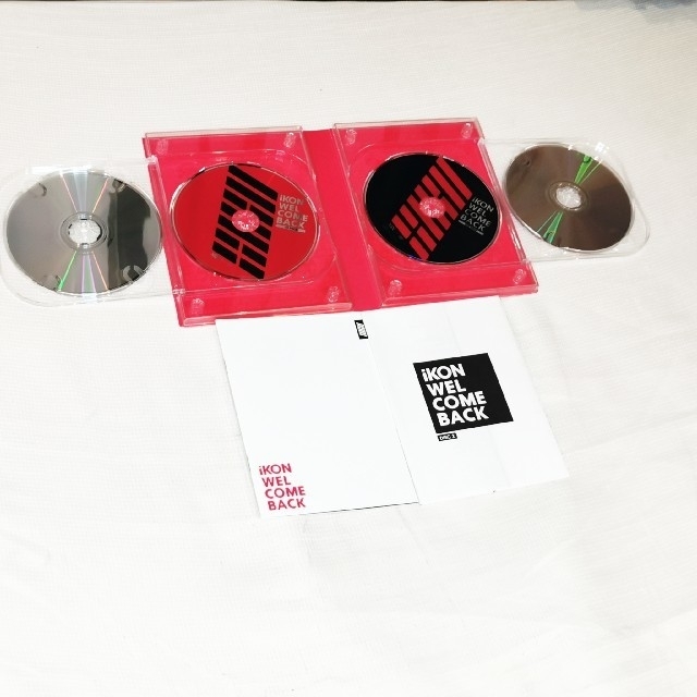 iKON  WELCOME BACK 2CD+2DVD+PHOTO BOOK エンタメ/ホビーのCD(K-POP/アジア)の商品写真