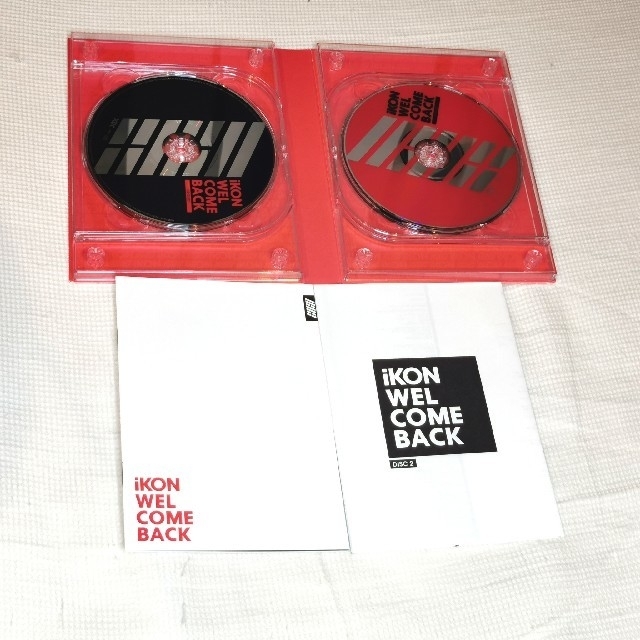 iKON  WELCOME BACK 2CD+2DVD+PHOTO BOOK エンタメ/ホビーのCD(K-POP/アジア)の商品写真