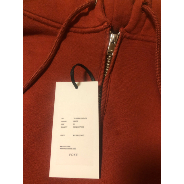 yoke arknets別注パーカー sizeM | rasyomed.com.tr