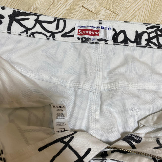 Supreme(シュプリーム)のsupreme×COMME des GARÇONS SHIRT ペインターパンツ メンズのパンツ(ペインターパンツ)の商品写真