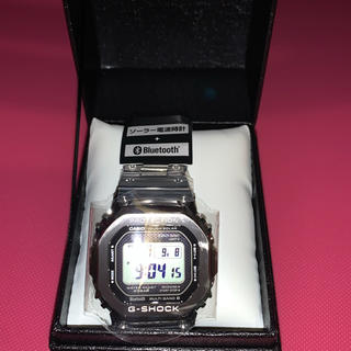 ジーショック(G-SHOCK)のカシオ　ジーショック フルメタルシルバー GMW-B5000D-1JF(腕時計(デジタル))