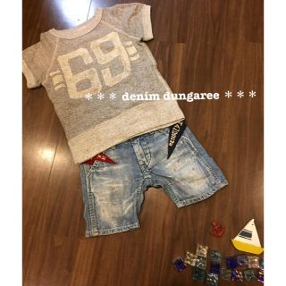 デニムダンガリー(DENIM DUNGAREE)の★ DENIM DUNGAREE デニム＆ダンガリー 半袖スウェット 100★(その他)