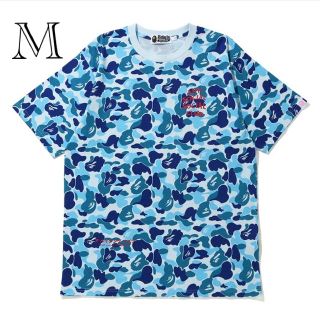 アベイシングエイプ(A BATHING APE)のBAPE X ASSC ABC CAMO TEE  BLUE　限定(Tシャツ/カットソー(半袖/袖なし))