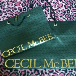 セシルマクビー(CECIL McBEE)のCECIL McBEE ショップ袋(ショップ袋)