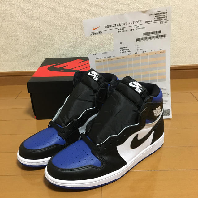 NIKE(ナイキ)のNIKE AIR JORDAN1 ROYAL TOE 28cm ジョーダン メンズの靴/シューズ(スニーカー)の商品写真