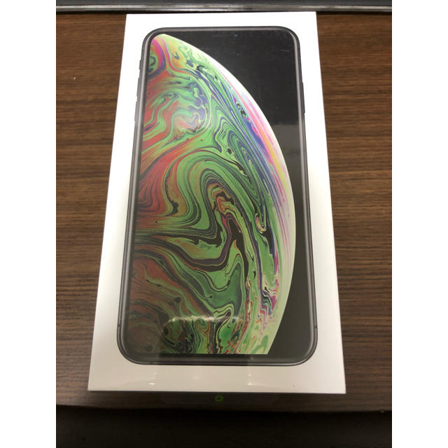 新品未開封【新品】iPhone XS MAX 512GB スペースグレー