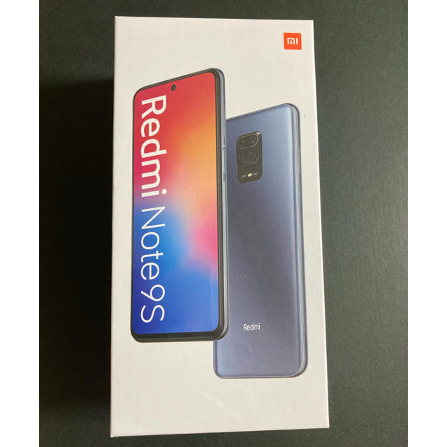 新品 国内版 Redmi Note 9S 限定カラー グレー 4GB/64GB