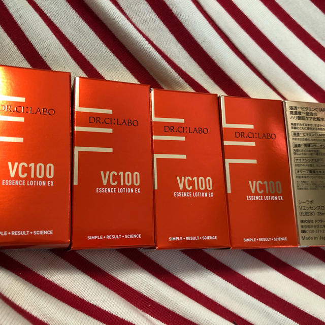 Dr.Ci Labo(ドクターシーラボ)のドクターシーラボ VC100エッセンスローションEX 28ml ×5個　 コスメ/美容のスキンケア/基礎化粧品(化粧水/ローション)の商品写真