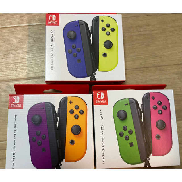 ニンテンドースイッチ ジョイコン 3個 - 家庭用ゲーム機本体