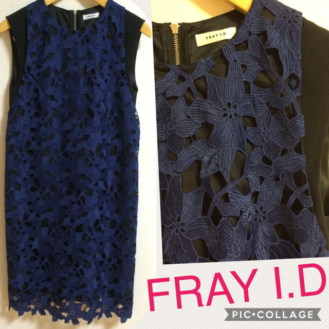 FRAY I.D(フレイアイディー)のフラワーワンピース レディースのワンピース(ミニワンピース)の商品写真