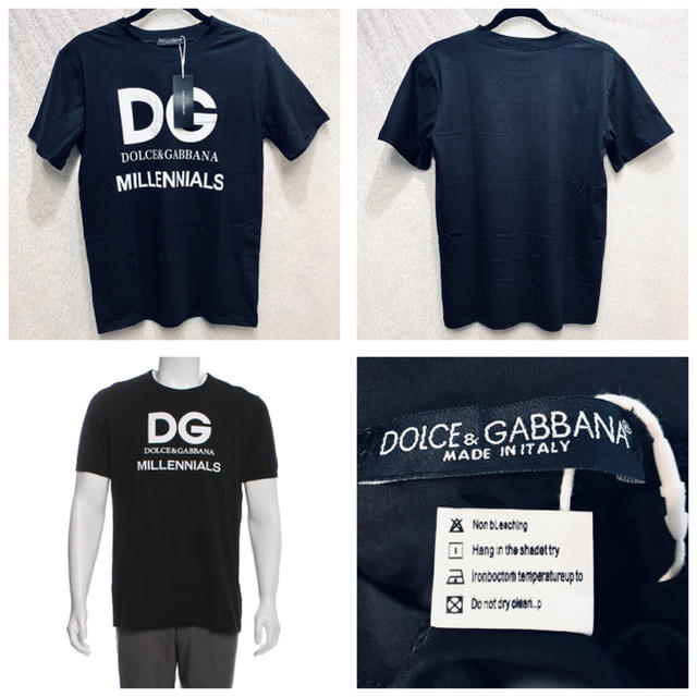 DOLCE&GABBANA(ドルチェアンドガッバーナ)の【処分価格！】DOLCE & GABBANA Tシャツ  MILLENNIALS メンズのトップス(Tシャツ/カットソー(半袖/袖なし))の商品写真