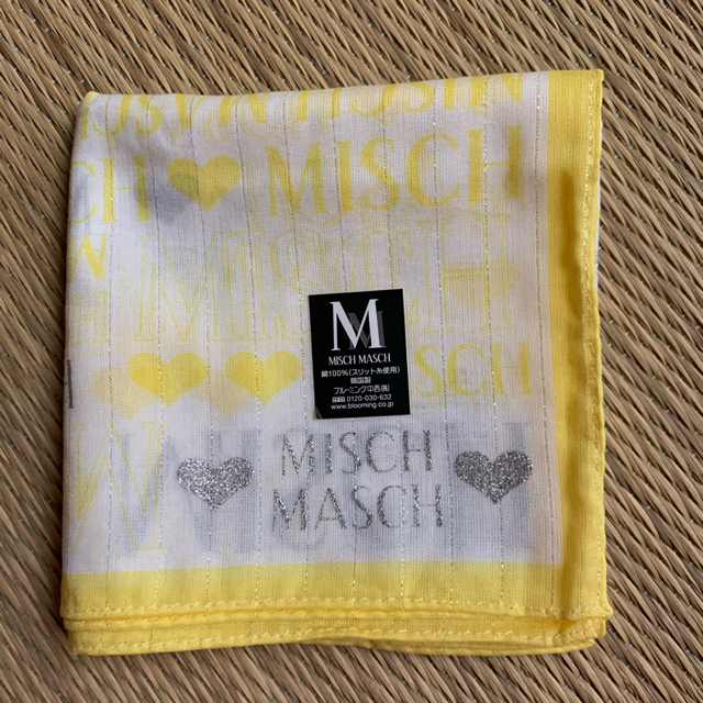 MISCH MASCH(ミッシュマッシュ)のお値下げ！ミッシュマッシュのハンカチ新品未使用 レディースのファッション小物(ハンカチ)の商品写真