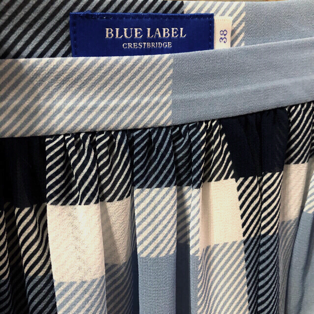 マルイにて BURBERRY クレストブリッジ シフォン チェックワンピースの ...