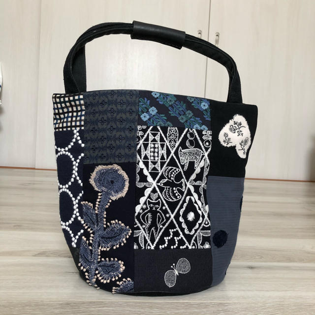 ミナペルホネン mina perhonen bucket bag バケツバッグ