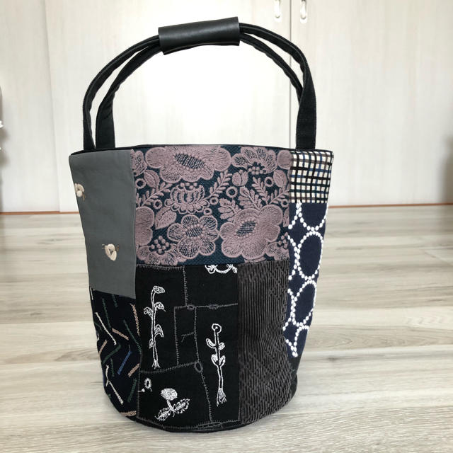 ミナペルホネン mina perhonen bucket bag バケツバッグ