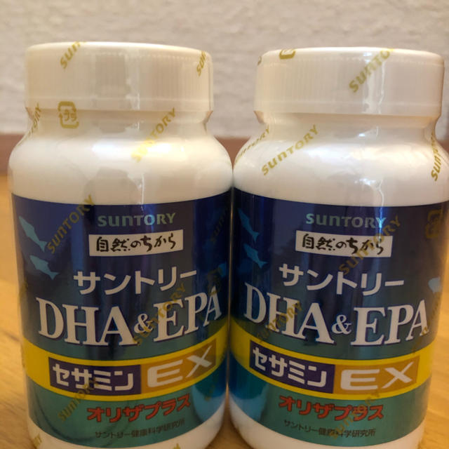 サントリー DHA&EPA+セサミンEX 240粒 2個 食品/飲料/酒 健康食品 ...