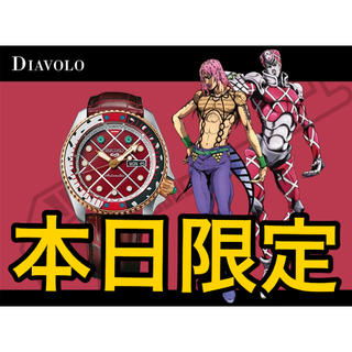 セイコー(SEIKO)の新品 未使用ディアボロ  SBSA034 新品 ジョジョの奇妙な冒険 黄金の風(腕時計(アナログ))