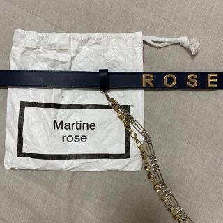 コムデギャルソン(COMME des GARCONS)のmartine rose チェーン ベルト(ベルト)