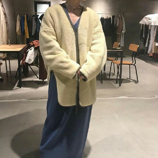 2022 新作 ナゴンスタンス nagonstans ボア コート ジャケット enfold