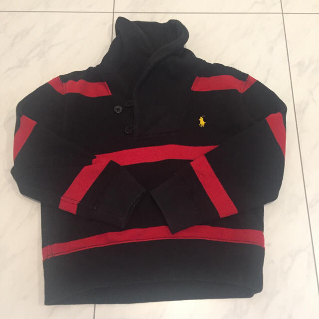 Ralph Lauren(ラルフローレン)の裏起毛トレーナー キッズ/ベビー/マタニティのキッズ服男の子用(90cm~)(Tシャツ/カットソー)の商品写真