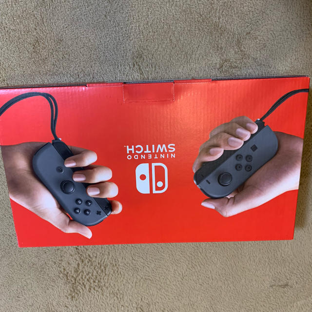 新品未開封】Switch 任天堂スイッチ 本体 グレー ニンテンドウ 新品未開封】Switch 任天堂スイッチ 本体 グレー ニンテンドウ