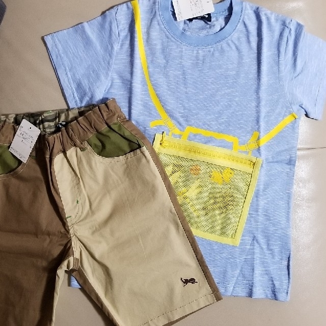 クレードスコープ 半袖Tシャツ、パンツ120 【未使用品】 6200円