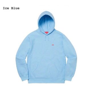 シュプリーム(Supreme)の正規品　Supreme Small Box Hooded  Ice Blue M(パーカー)