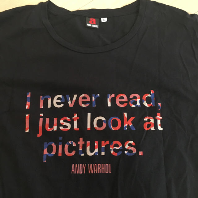 Andy Warhol(アンディウォーホル)のANDY WARHOLメンズＴシャツ Ｌ メンズのトップス(Tシャツ/カットソー(半袖/袖なし))の商品写真