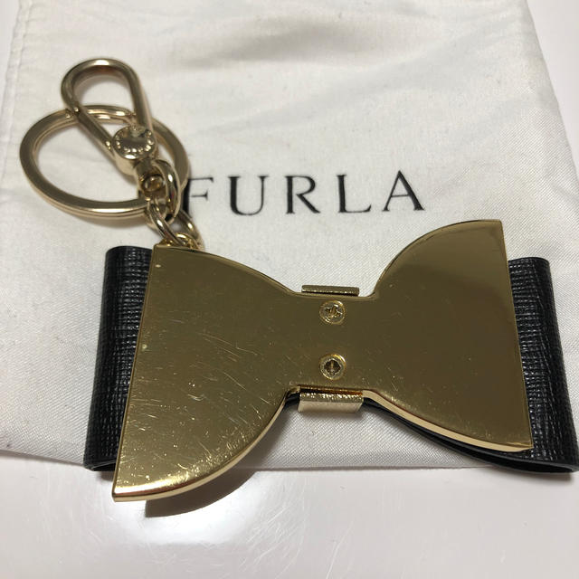 Furla(フルラ)の【未使用】FURLA フルラ リボンキーホルダー レディースのファッション小物(キーホルダー)の商品写真