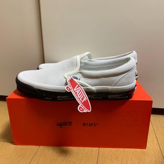 ダブルタップス(W)taps)のVans Vault WTAPS UA OG Slip-On 白 (スニーカー)