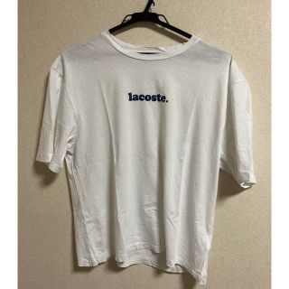 ラコステ(LACOSTE)のラコステ　ロゴ白Tシャツ(Tシャツ(半袖/袖なし))