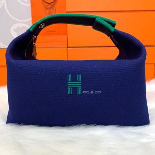 エルメス(Hermes)のHERMES エルメス 2020年 新作 ブリッドアブラック ポーチ マリン(ポーチ)