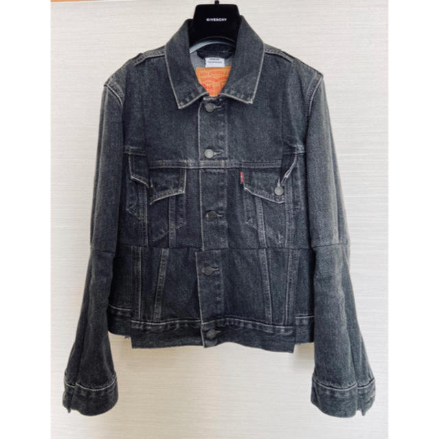 ジヨン着用 vetements levi's 再構築 デニムジャケット-