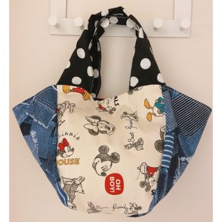 ディズニー(Disney)のハンドメイドバッグ トートバッグ ディズニー(バッグ)