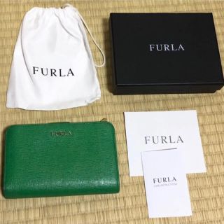 フルラ(Furla)の値下げ　FURLA フルラ ウォレット バビロン エメラルド(財布)