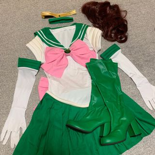 セーラームーン ジュピター一式セット(コスプレ)