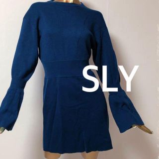 スライ(SLY)のSLY タイトニットワンピース(ミニワンピース)