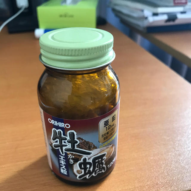 ORIHIRO(オリヒロ)のオリヒロ　牡蠣エキス粒　１２０粒 食品/飲料/酒の健康食品(その他)の商品写真