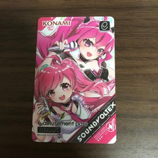 コナミ(KONAMI)のSOUND VOLTEX オリジナルイーパス レイシス&グレイス(キャラクターグッズ)